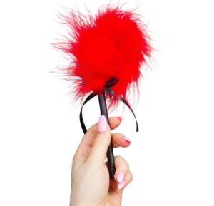 SECRETPLAY - ESPANADOR MARABOU VERMELHO