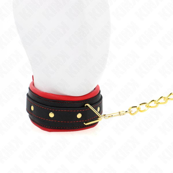 KINK - COLAR COM TRELA DE TECIDO LISO AJUSTÃVEL 33-48 CM X 5,7 CM - Image 5