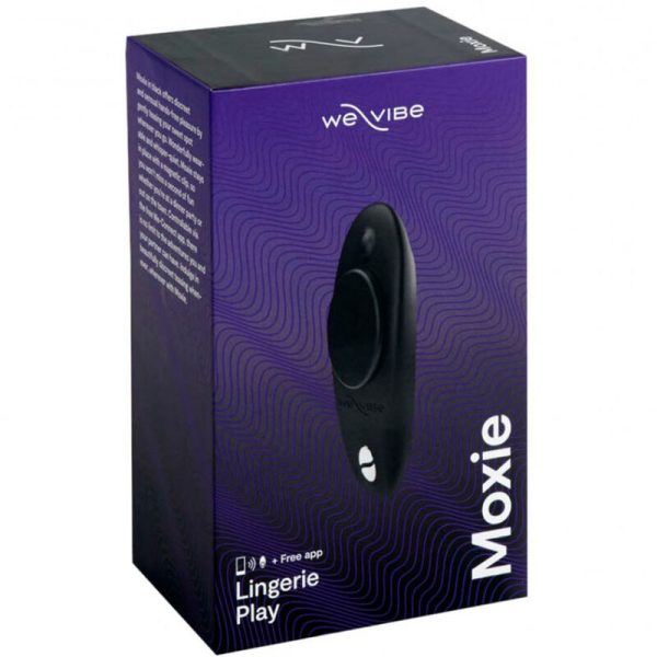 WE-VIBE - MOXIE + CLITORAL VIBRATOR SATIN BLACK - Image 2