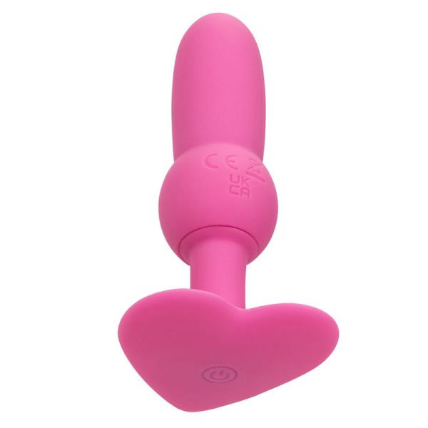 CALEXOTICS - FIRST TIME PLUG ANAL SONDA DE CONTAS 10 VIBRAÃÃES ROSA - Image 3