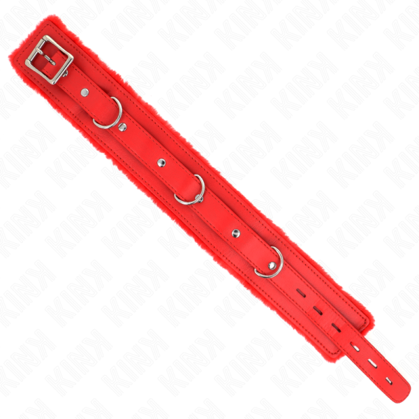KINK - COLAR COM TRELA 65 CM COM RESTRIÃÃES VERMELHO 36-42 CM X 5,5 CM - Image 6