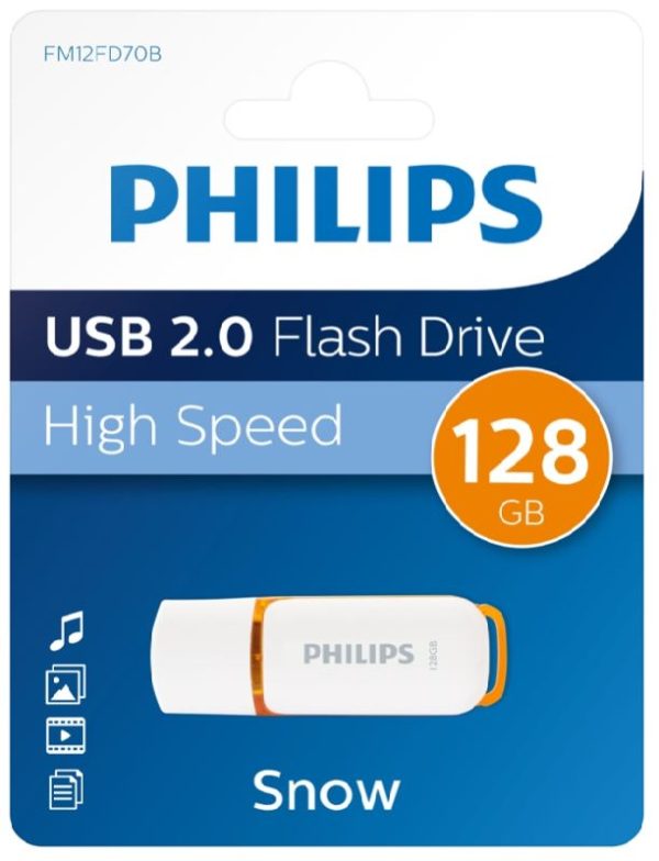 PENDRIVE PHILIPS 128GB SNOW