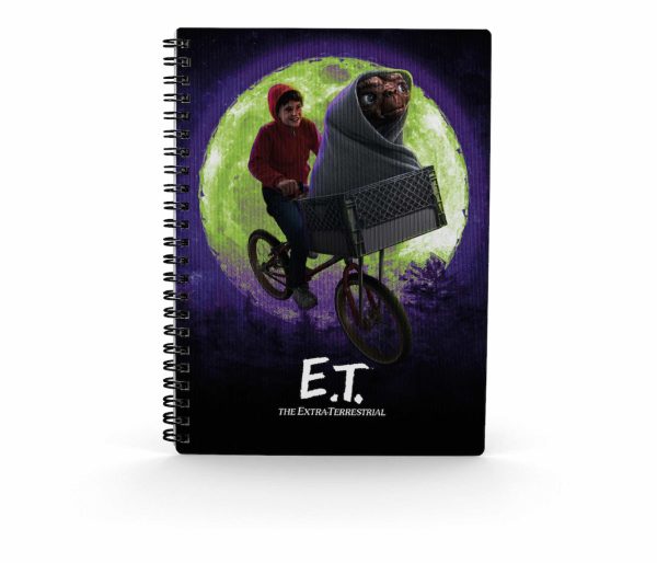 Libreta efecto 3d bici elliot e.t.