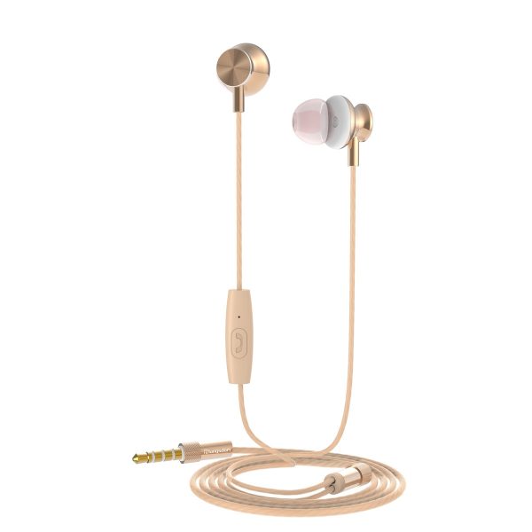 Muvit auriculares estéreo m1i3.5mm oro