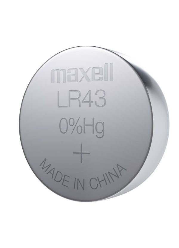 PILA MAXELL LR43 AG12 0% MERCURIO - BLISTER ROJO EU - Image 2