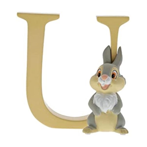 Figura enesco disney bambi tambor letra u