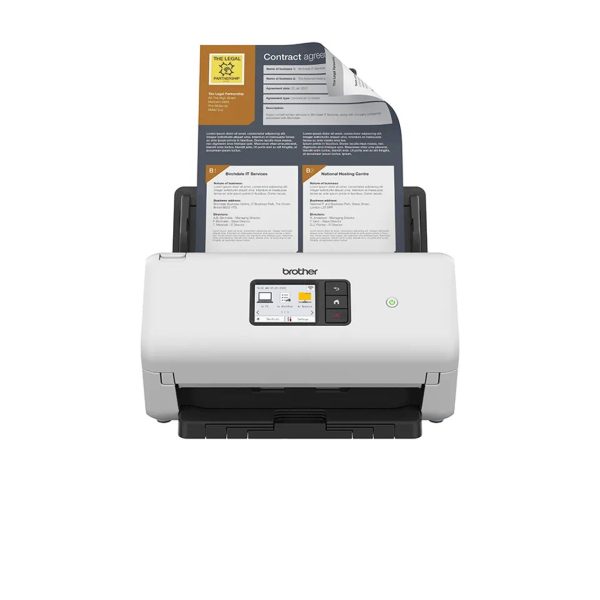 Escaner sobremesa brother ads - 4500w -  70ppm -  duplex automatico -  usb 3.0 -  usb 2.0 -  red -  wifi -  wifi direct -  adf 60 hojas