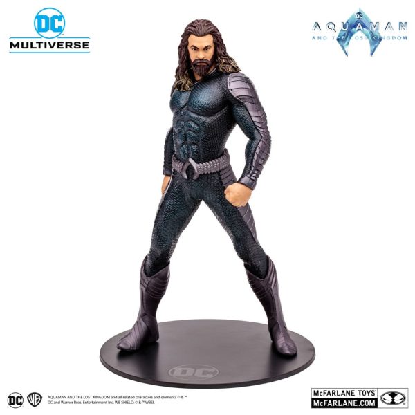 Figura mcfalrne toys dc aquaman 2 movie 12in -  aquaman stealth suit
