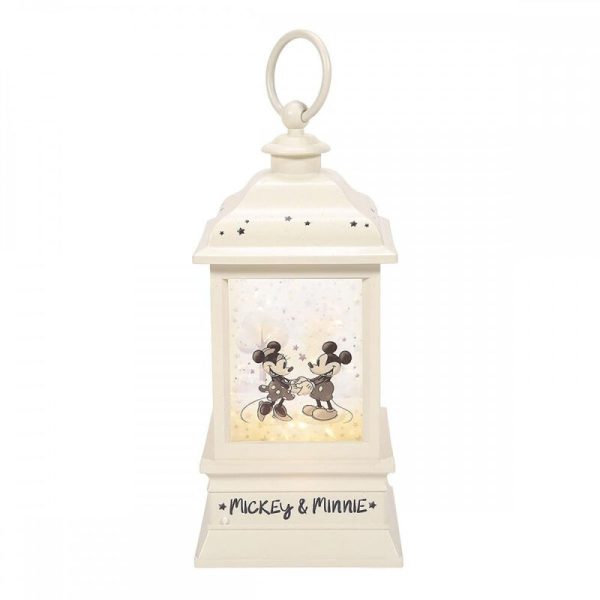 Farolillo de purpurina enesco disney mickey & minnie