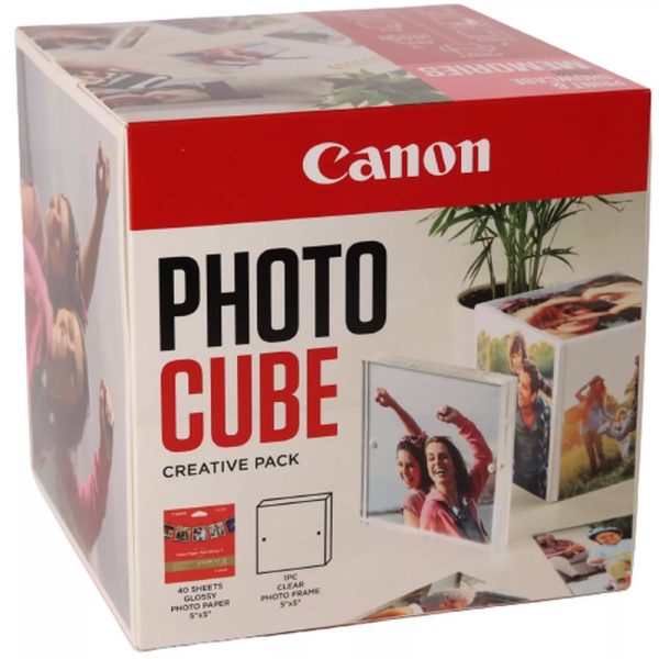 Cartucho tinta canon pp - 201 photo cube pack pink