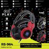 AURICULAR SAMI GAMING PLAY C/LUZ LED+VIBRACION