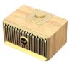 ALTAVOZ CON RADIO FM SAMI MULTIMEDIA RETRO TIPO MADERA CLARA 10W USB/MICRO