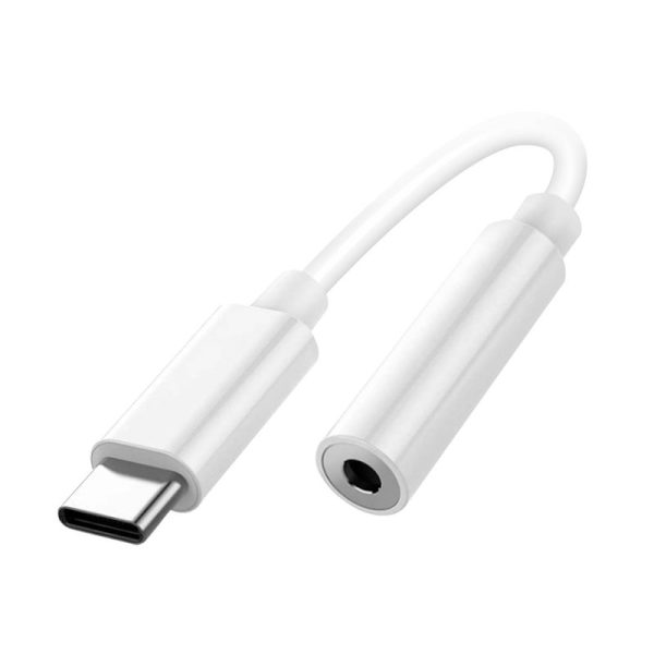 Adaptador Conector Tipo C a Jack 3,5 mm (Digital) COOL (Universal) Blanco - Image 7