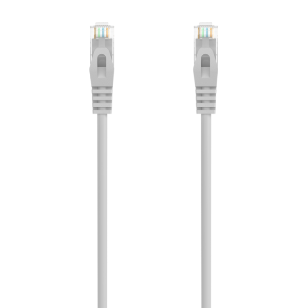 AISENS CABLE DE RED LATIGUILLO RJ45 LSZH CAT.6A 500 MHZ UTP AWG24 GRIS 20M