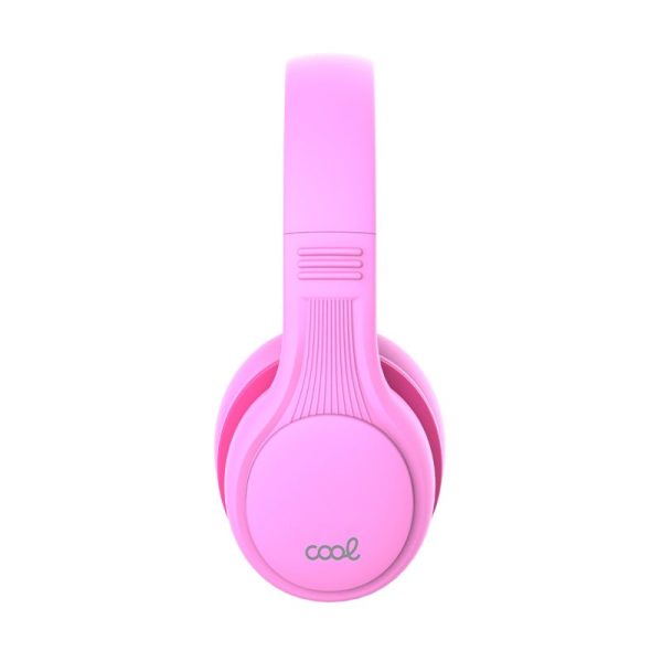 Auriculares Stereo Bluetooth Cascos Infantiles COOL Kids Rosa (Volumen Limitado) - Image 3
