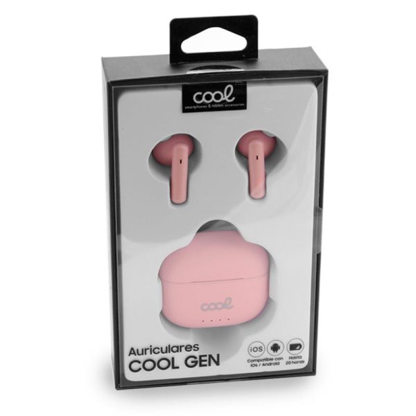 Auriculares Stereo Bluetooth Earbuds COOL Gen Rosa - Image 5