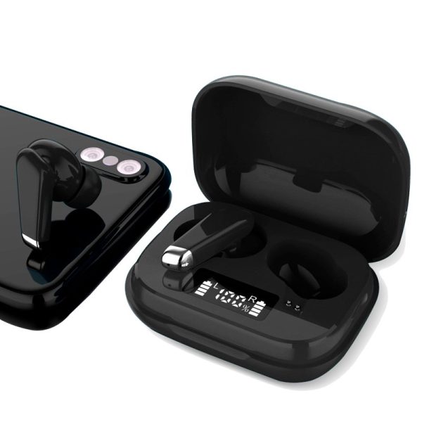 Auriculares Stereo Bluetooth Earbuds COOL URBAN Lcd Negro - Image 3