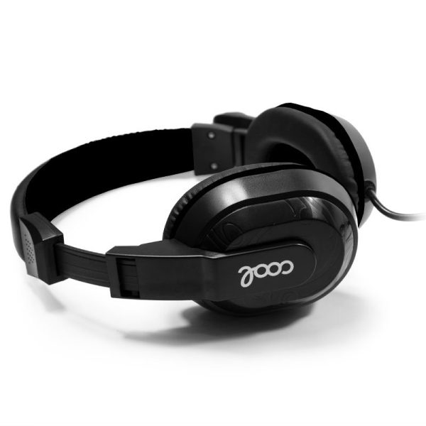 Auriculares Stereo Oficina COOL Dublin con micro Negro - Image 4