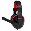 Auriculares Stereo Oficina COOL Dublin con micro (Negro-Rojo) - Image 5