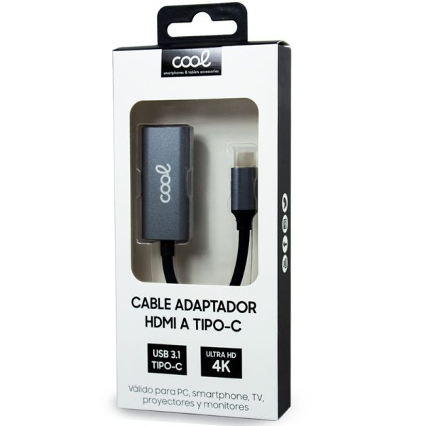 Cable Adaptador HDMI a Tipo-C 3.1 COOL - Image 2