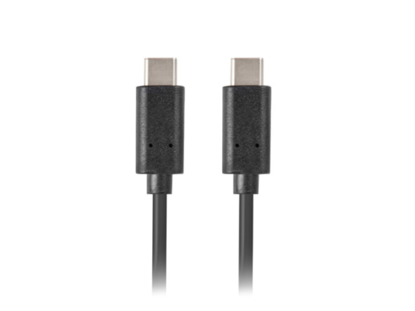 CABLE LANBERG USB C 3.1 GEN 1 MACHO/MACHO 0.5M NEGRO