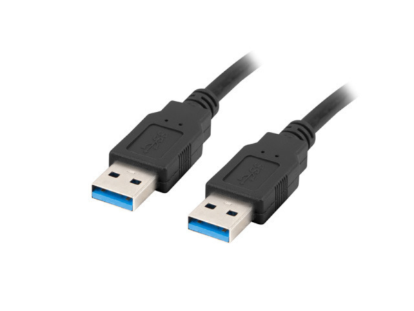 CABLE USB 3.0 LANBERG MACHO/MACHO 0.5M NEGRO