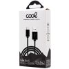 Cable USB Compatible COOL Universal TIPO-C (1.2 metros) Negro 2.4 Amp - Image 2