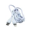 Cable USB Compatible COOL Universal TIPO-C a Lightning (1.2 metros) Blanco - Image 6