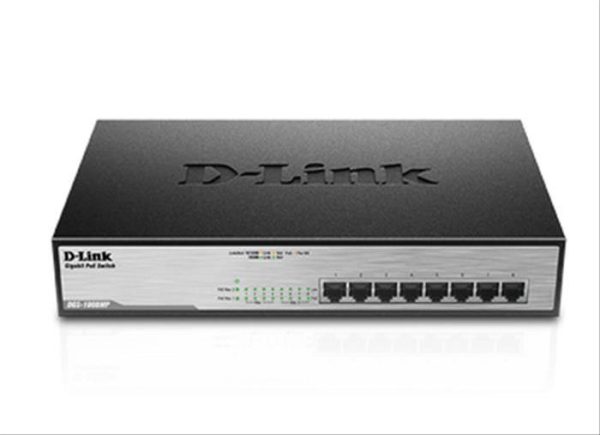 SWITCH 8 PUERTOS D-LINK GIGABIT POE