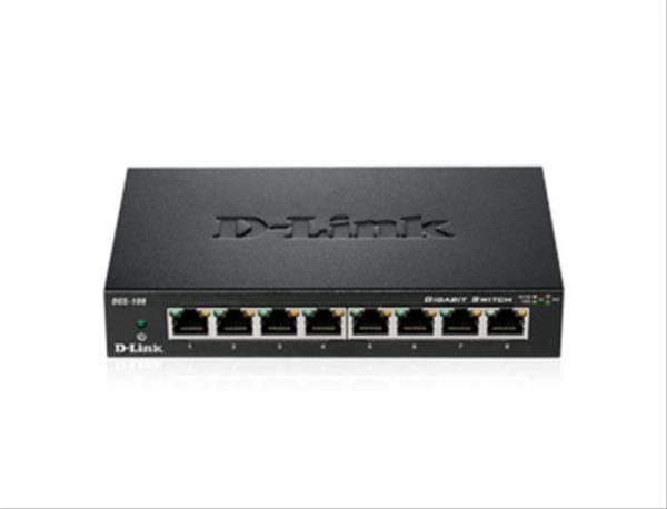 SWITCH 8 PUERTOS 10/100/1000 D-LINK