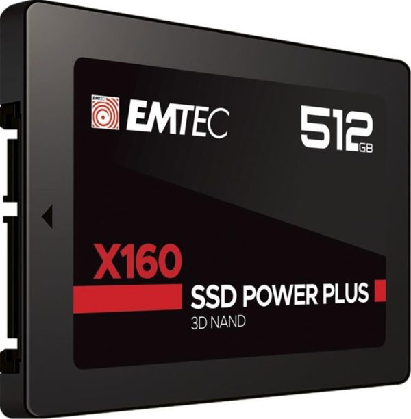 SSD 2.5" 512GB EMTEC X160 3D NAND SATA3 BULK (500)