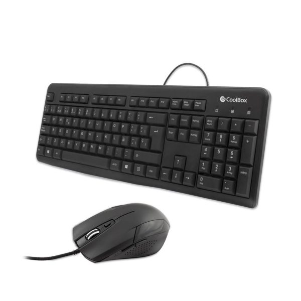 KIT TECLADO+RATON COOLBOX  USB