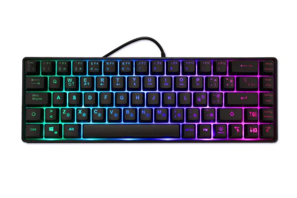 TECLADO GAMING KEY65 RGB  DEEPGAMING