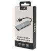 Hub USB Universal COOL 4 Puertos USB (2.0 / 3.0) Aluminio Gris - Image 2