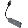 Hub USB Universal COOL 4 Puertos USB (2.0 / 3.0) Aluminio Gris - Image 3