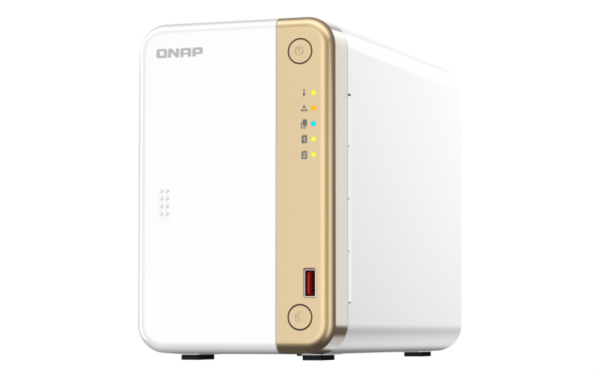 NAS QNAP TS-262-4G 2 BAHIAS N4505 BLANCO