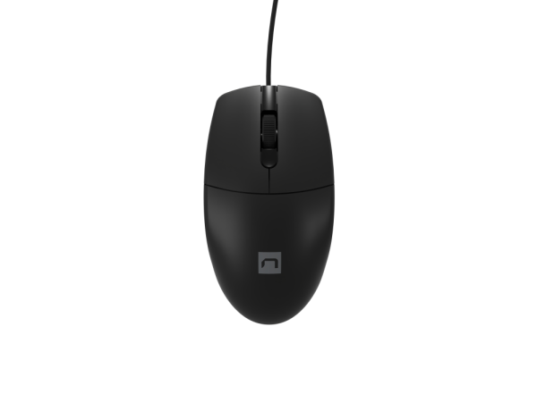 RATON NATEC RUFF 2 1000DPI OPTICO NEGRO