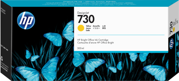 TINTA HP 730 AMARILLO