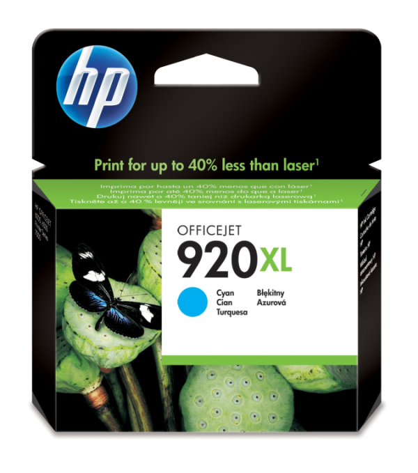 TINTA HP 920XL CIAN