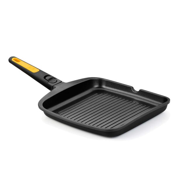 SARTEN GRILL BRA FAST CLICK 28X28 RAYADA IND.DESMO