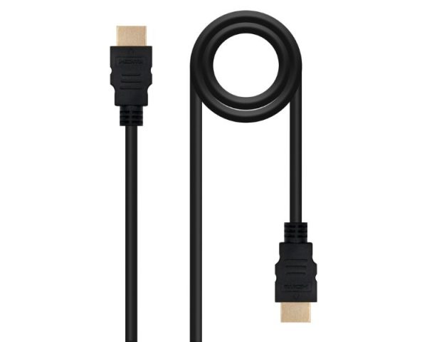 CABLE HDMI V1.4 (ALTA VELOCIDAD/HEC) A/M-A/M 1 M NANOCABLE