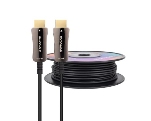 CABLE HDMI V2.1 AOC 8K A/M-A/M 80M NANOCABLE