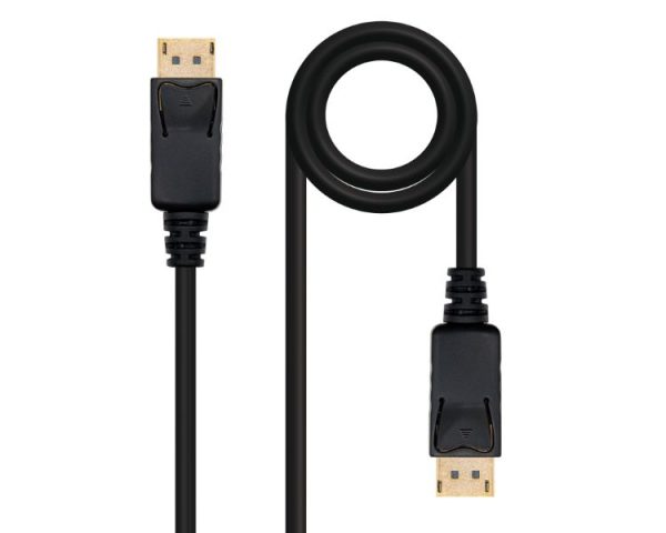 CABLE DISPLAYPORT DP/M-DP/M NEGRO 1.5 M NANOCABLE