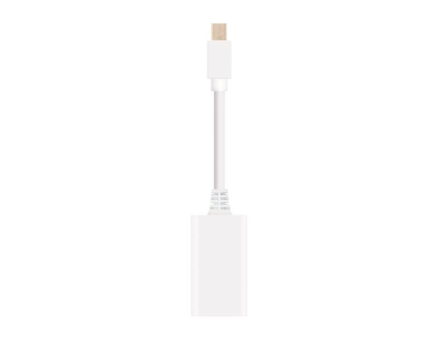CONVERSOR MINI DISPLAYPORT A HDMI 15 CM BLANCO NANOCABLE