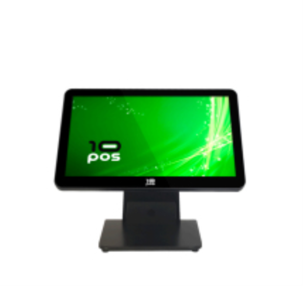 10POS TERMINAL TÁCTIL 156" FLAT CAP FANLESS FT-16 J4125 4GB RAM SSD 128GB SIN SO