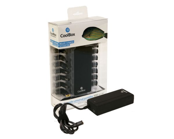 AC ADAPTER UNIVERSAL NOTEBOOK 90W AUT. COOLBOX