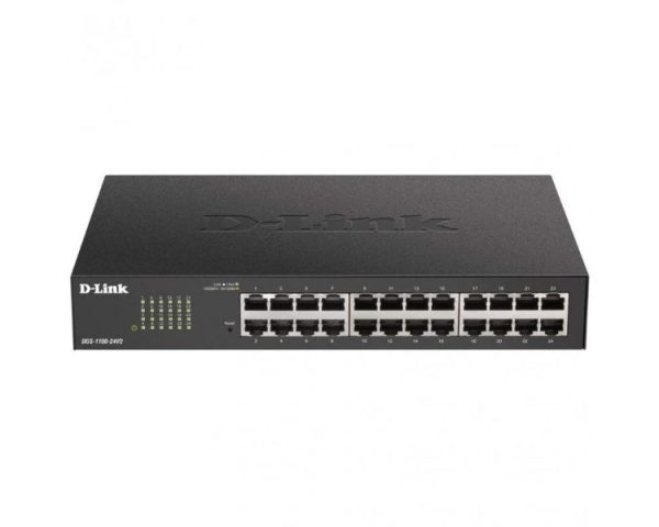 D-LINK SWITCH 24 PUERTOS 10/100/1Gbit EASYSMART