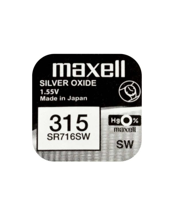PILA MAXELL 315 SR716 - Image 2