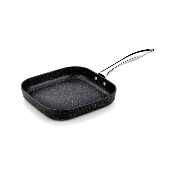 SARTEN GRILL MONIX MINERAL 24X24CM LISO INDUCCION