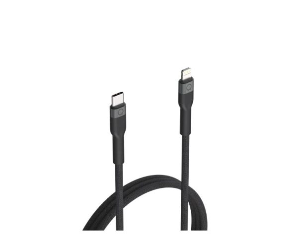 CABLE USB-C A LIGHTNING PRO MFI CERTIFIED PRO NEGRO 2M LINQ